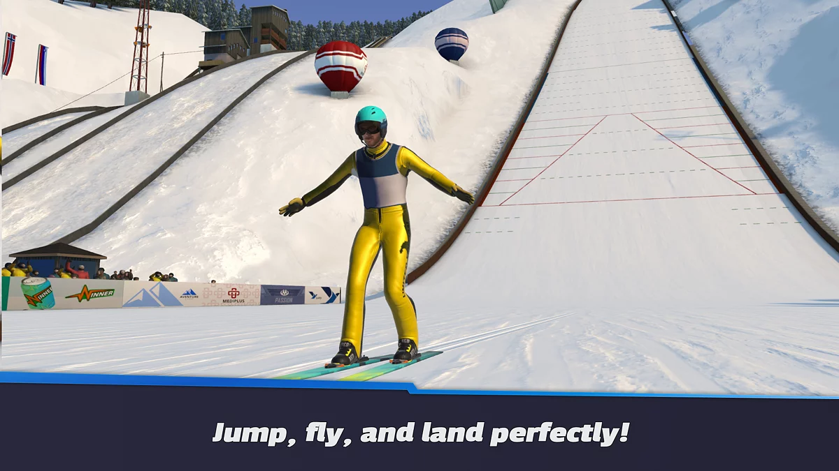 Скриншоты из Ski Jumping Clash / Картинка 2