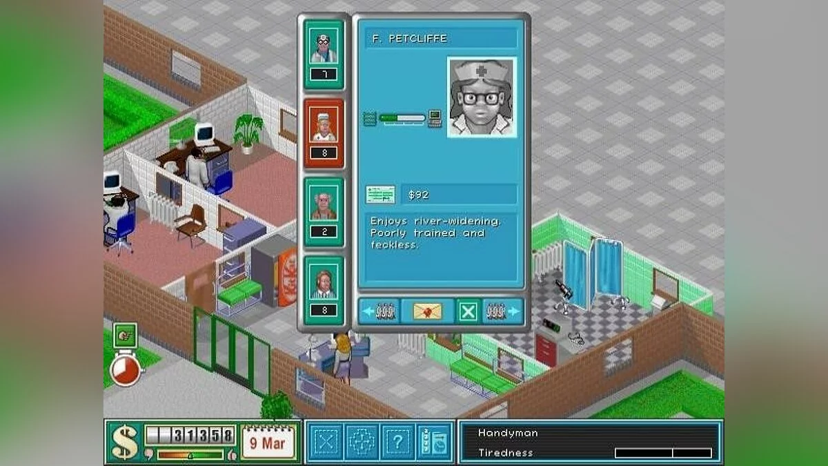Скриншоты из Theme Hospital / Картинка 24