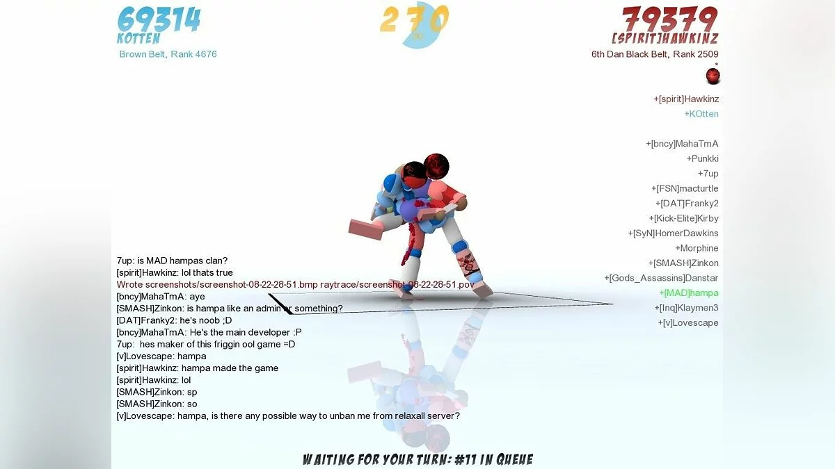 Скриншоты из Toribash / Картинка 14