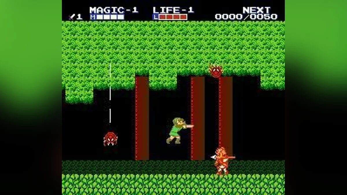 Скриншоты из Zelda 2: The Adventure of Link