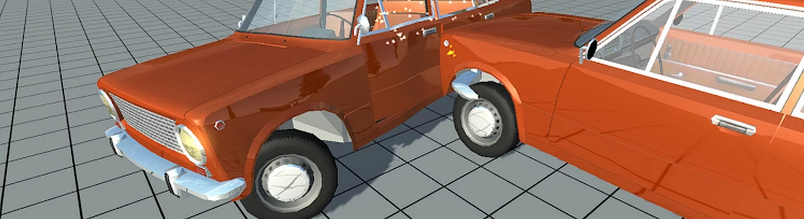 Simple Car Crash Physics Sim — Газель / Автобусы / Транспорт