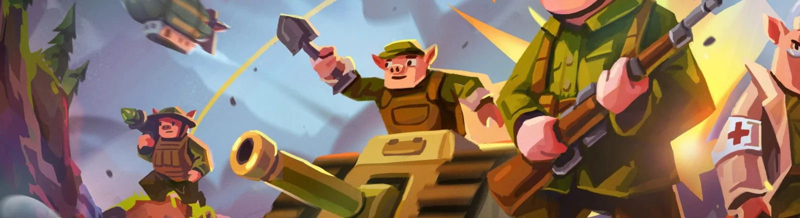 Hogs of War Lardcore - что это за игра, когда выйдет, трейлер и видео, системные требования, картинки, цена, похожие игры 