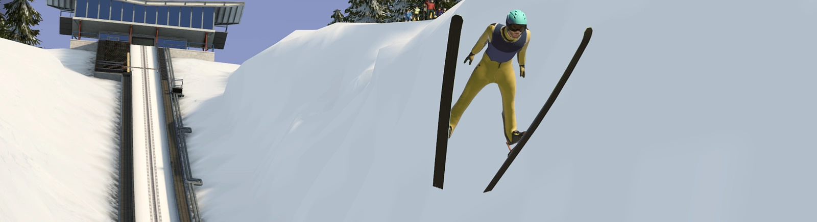 Скриншоты Ski Jumping Clash - всего 4 картинки из игры