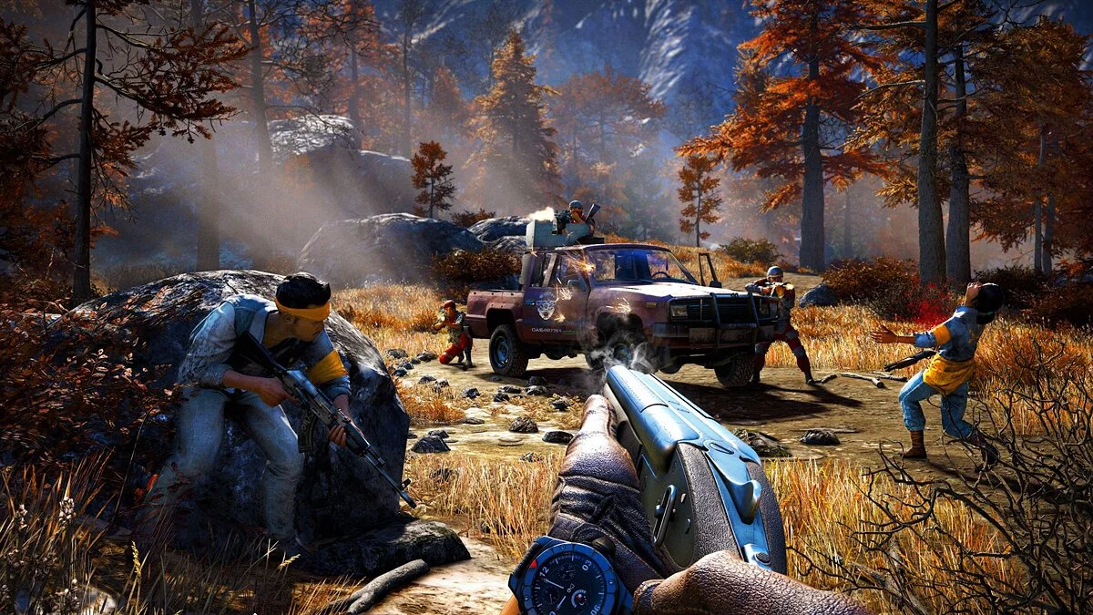 Far Cry 4 пример того, где нужно массово выполнять однотипные задачи