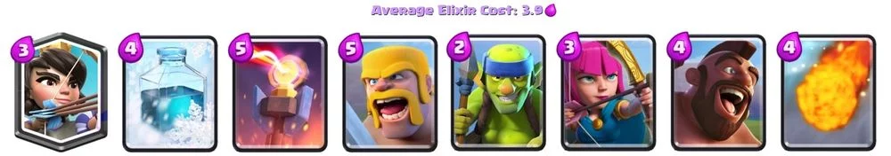 Clash Royale: колоды — арена 7