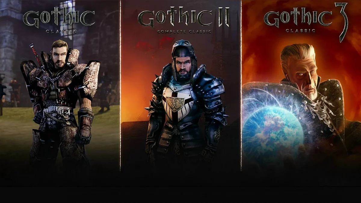 Классическая трилогия Gothic выйдет на PlayStation и Xbox уже в этом году — названы даты релиза