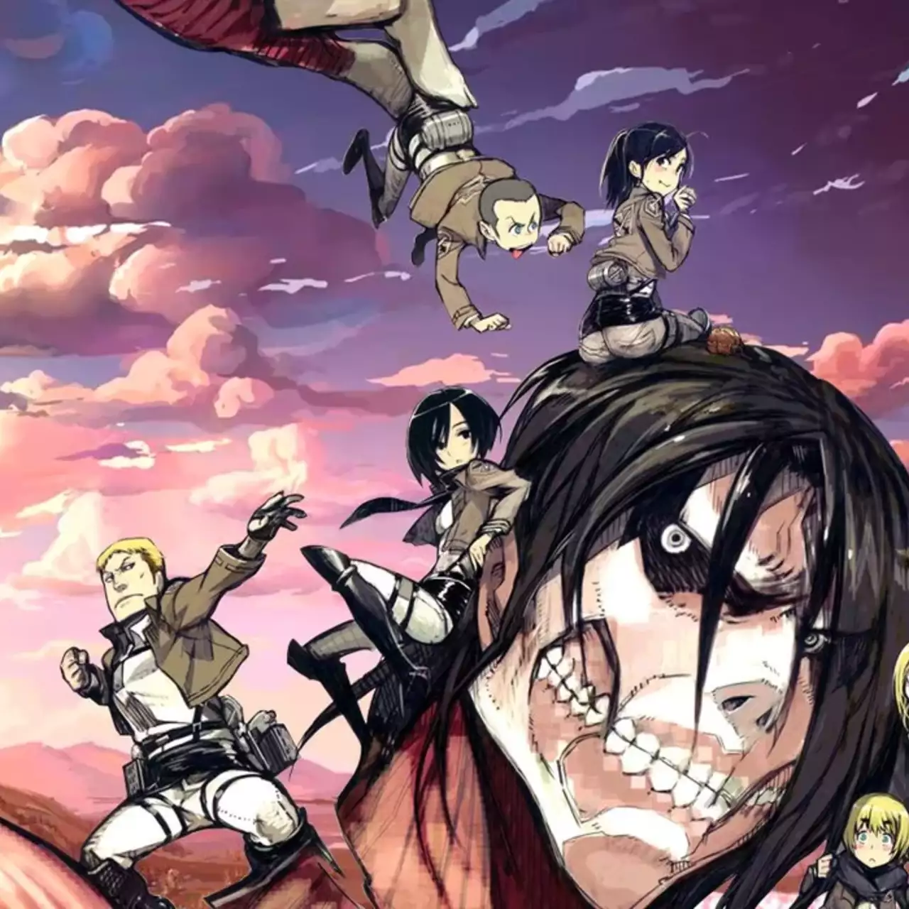 Оказывается, в аниме «Атаке титанов» можно увидеть скриншот из Empire: Total War