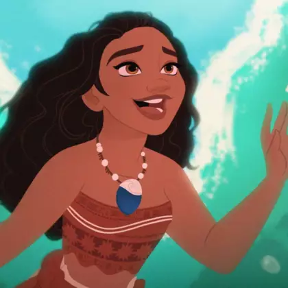 Показан постер нового мультика про диснеевскую принцессу Моану