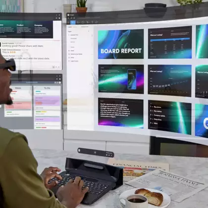 Представлен ноутбук дополненной реальности Spacetop G1