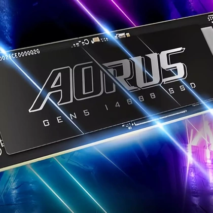 GIGABYTE представляет сверхбыстрый SSD-накопитель AORUS Gen5 14000