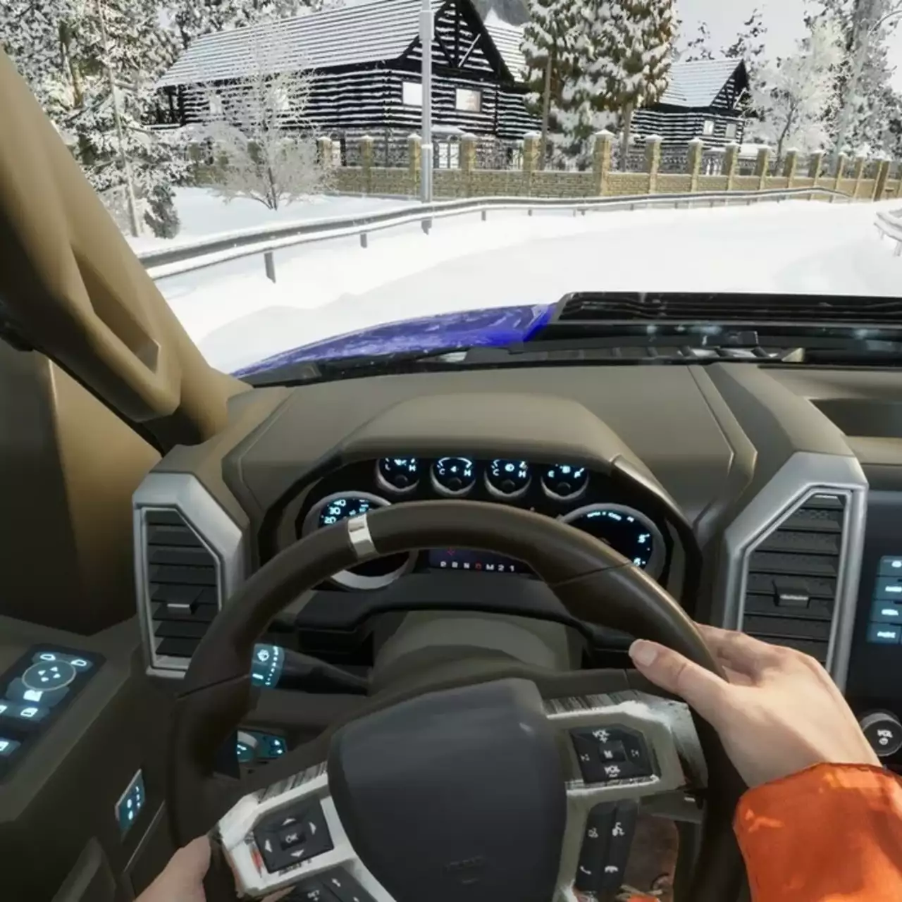 В Steam вышел симулятор уборки снега с открытым миром и транспортом