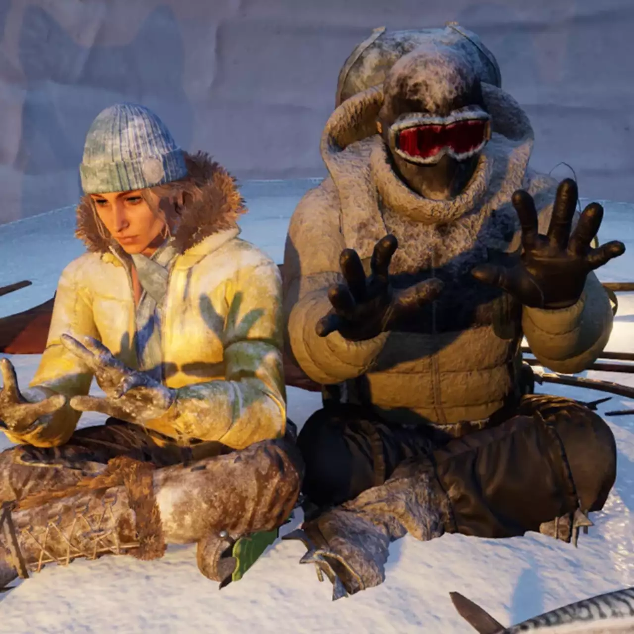 В Steam выйдет кооп-выживач про вечную зиму с постройкой баз и приручением животных — Ice World