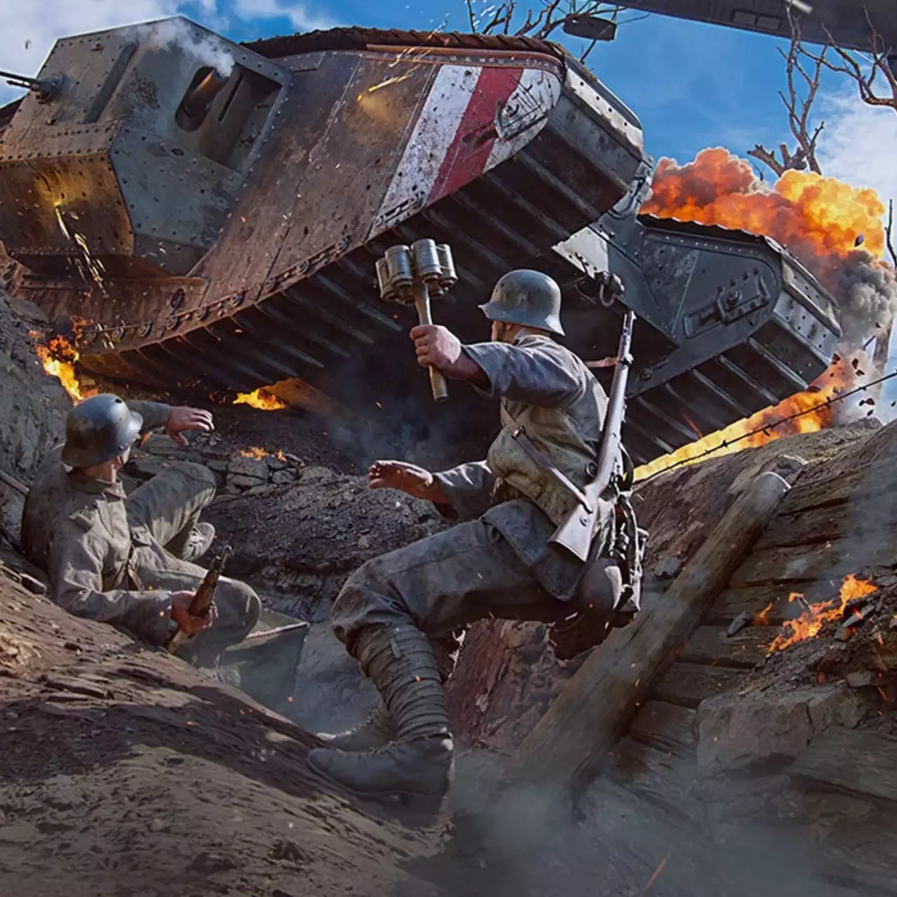 Авторы War Thunder анонсировали появление в игре пехоты. Возможно, это первоапрельская шутка