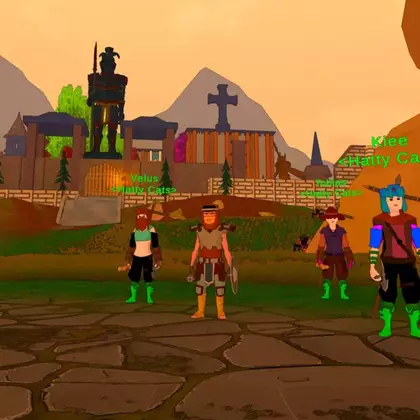 В Steam вышла «одиночная MMORPG» с огромным миром, рейдами и фейковыми игроками