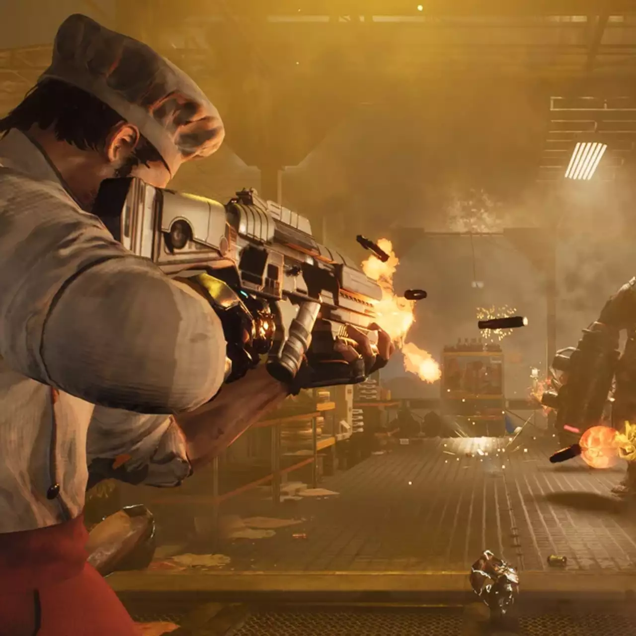 Показан трейлер Pizza Bandit, который уже можно бесплатно опробовать в Steam. Это уникальная смесь шутера и кулинарии