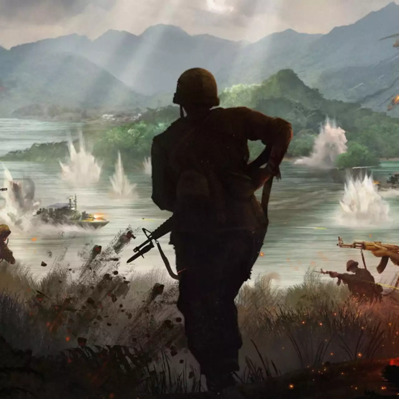 Анонсирован военный онлайн-шутер с боями в формате «50 на 50» и управляемым транспортом Hell Let Loose: Vietnam