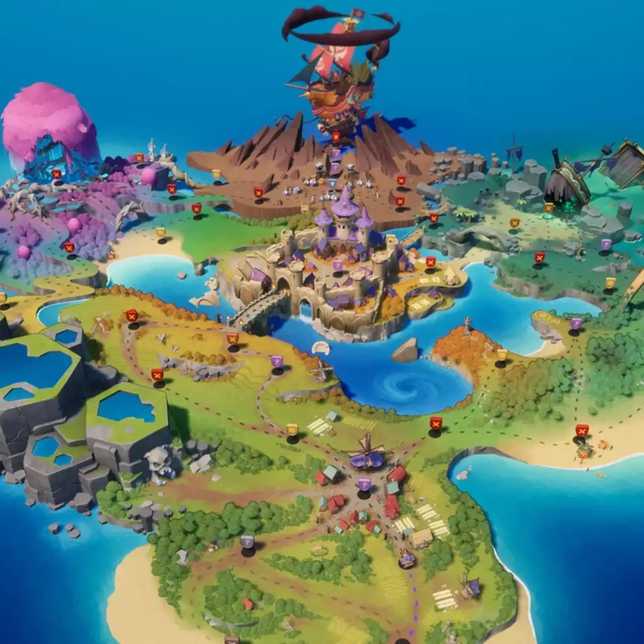 Анонсирован Odds Chronicles — ролевой рогалик с боями на low-poly островках и визуалом будто из Blender