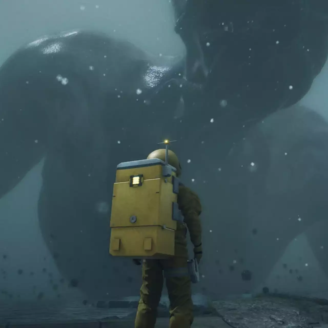 Автор нашумевшего хоррора The Exit 8 представил новую игру — она напоминает «Атаку титанов» в космосе