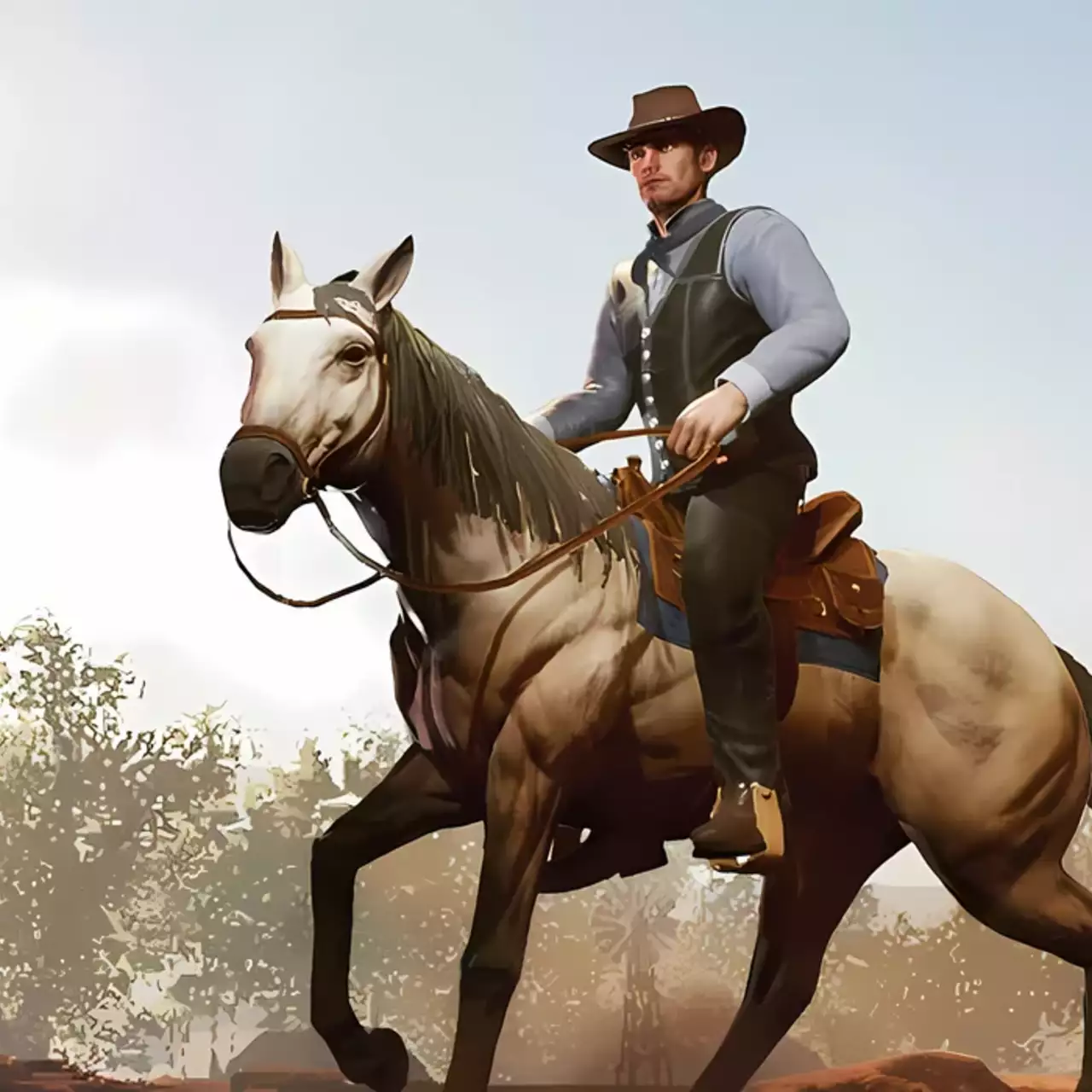 В Steam вышел симулятор ковбойской жизни с открытым миром, фермерством, крафтом и прокачкой персонажа