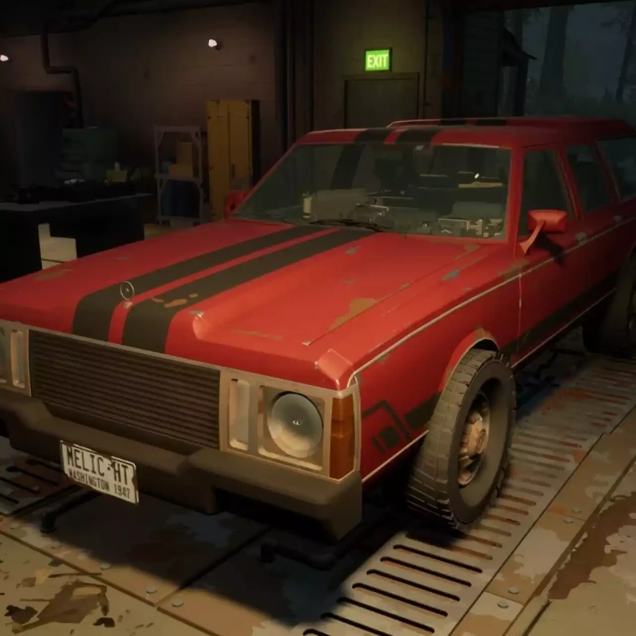 Вышла русская озвучка для Pacific Drive: Whispers in the Woods