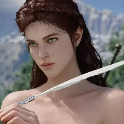 Мод сделал Дамиану голой в Crimson Desert