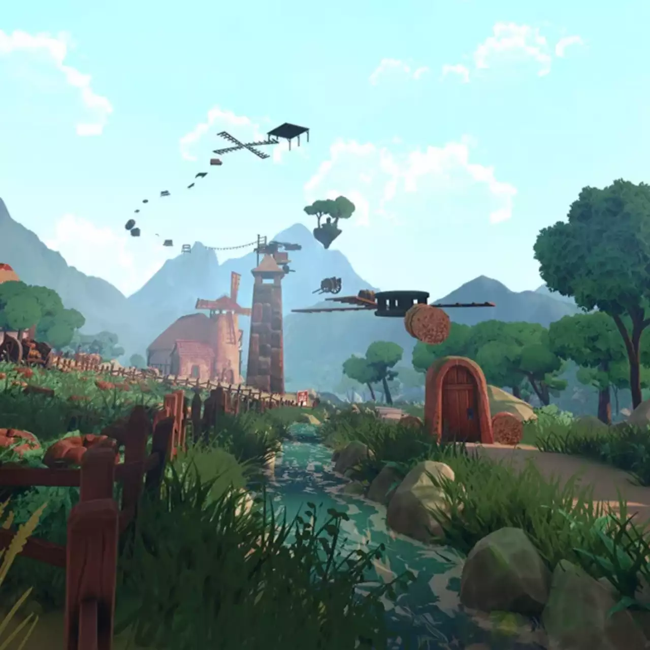 В EGS внезапно началась ещё одна раздача. Дарят Evergreen Valley: The Parkour Game