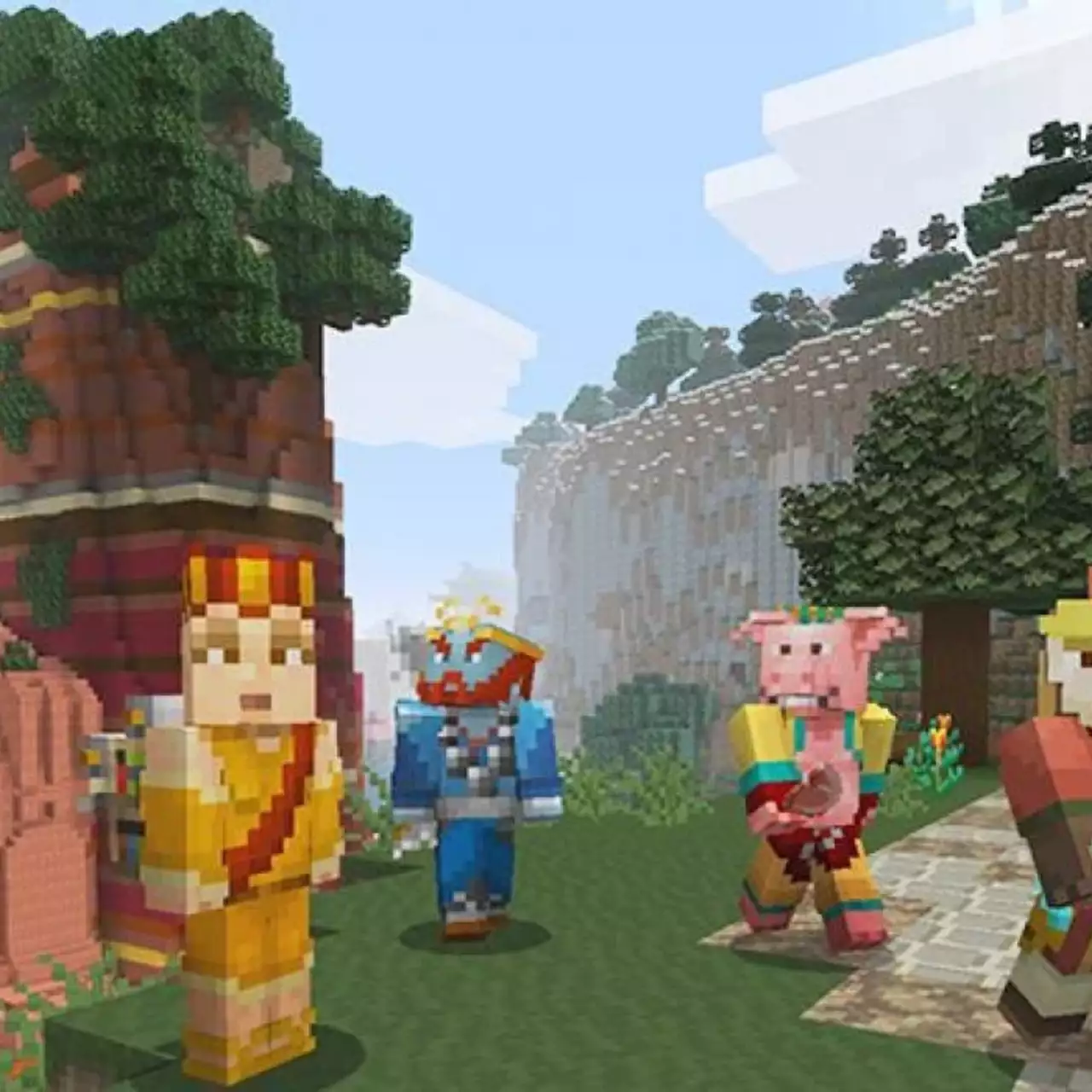 Для Minecraft выйдет тематическое DLC Chinese Mythology Mash-Up Pack