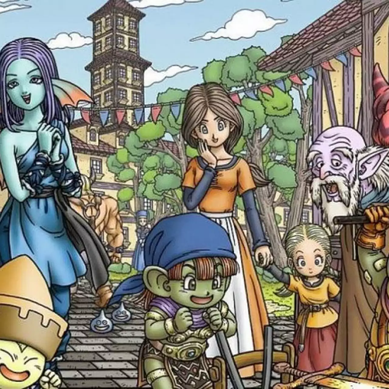 Dragon Quest X выйдет на PS4 и Switch этим летом