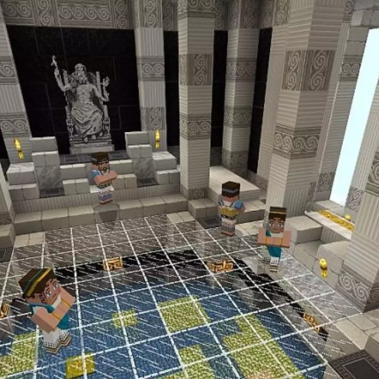 Minecraft: Pocket Edition получила древнегреческий пакет обновлений