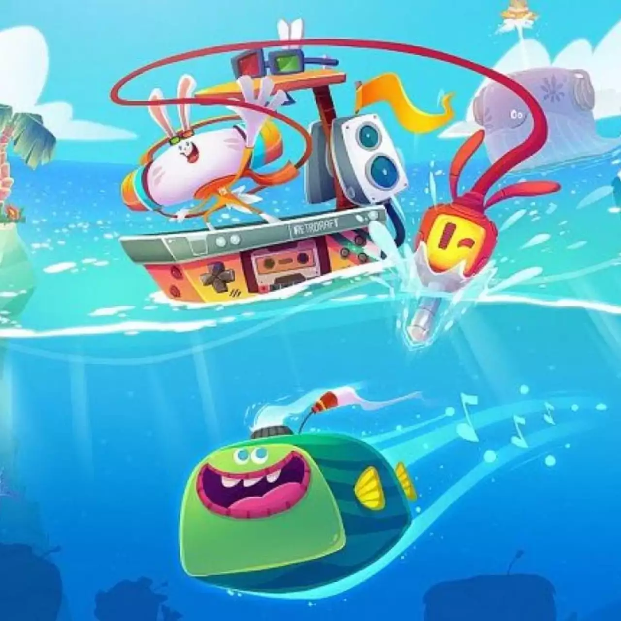 Красочная музыкальная игра с элементами рыбалки Monomals получила дебютный тизер