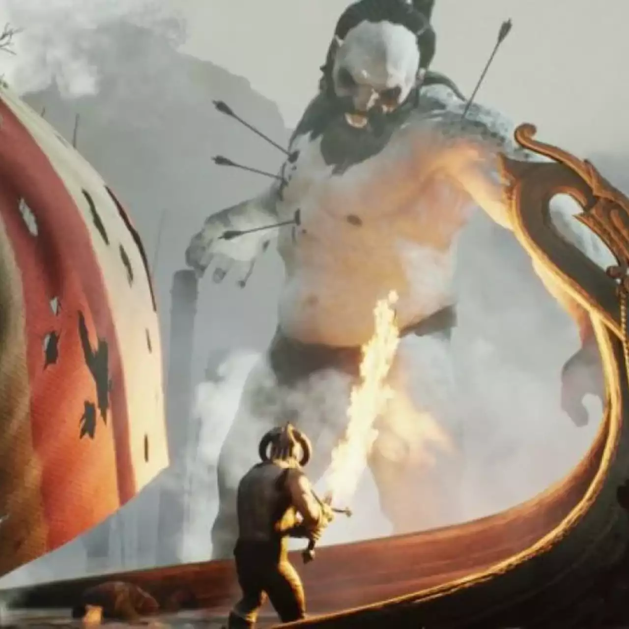 В новом трейлере Rune: Ragnarok показали сражения с драконами и великанами