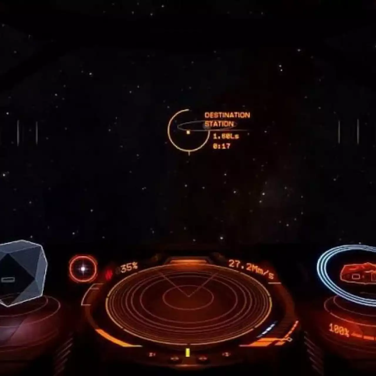 Геймер играет в Black Desert Online не выходя из кабины космического корабля Elite Dangerous 😮