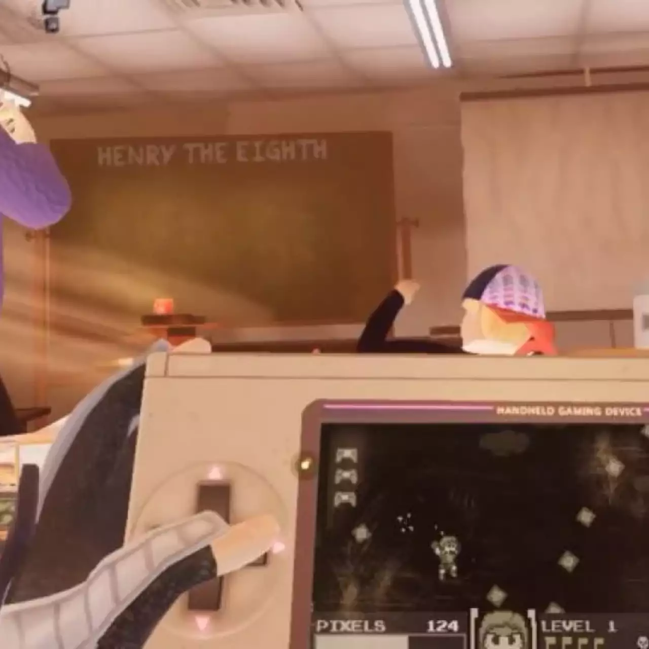 Pixel Ripped 1989 выйдет в мае. В ней нужно играть на уроке и пытаться не спалиться