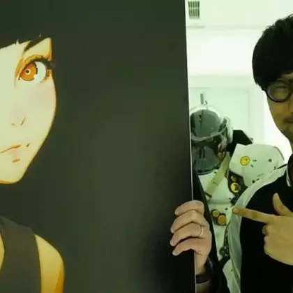 Хидео Кодзима встретился с художником из Пензы и выложил фотографию водки