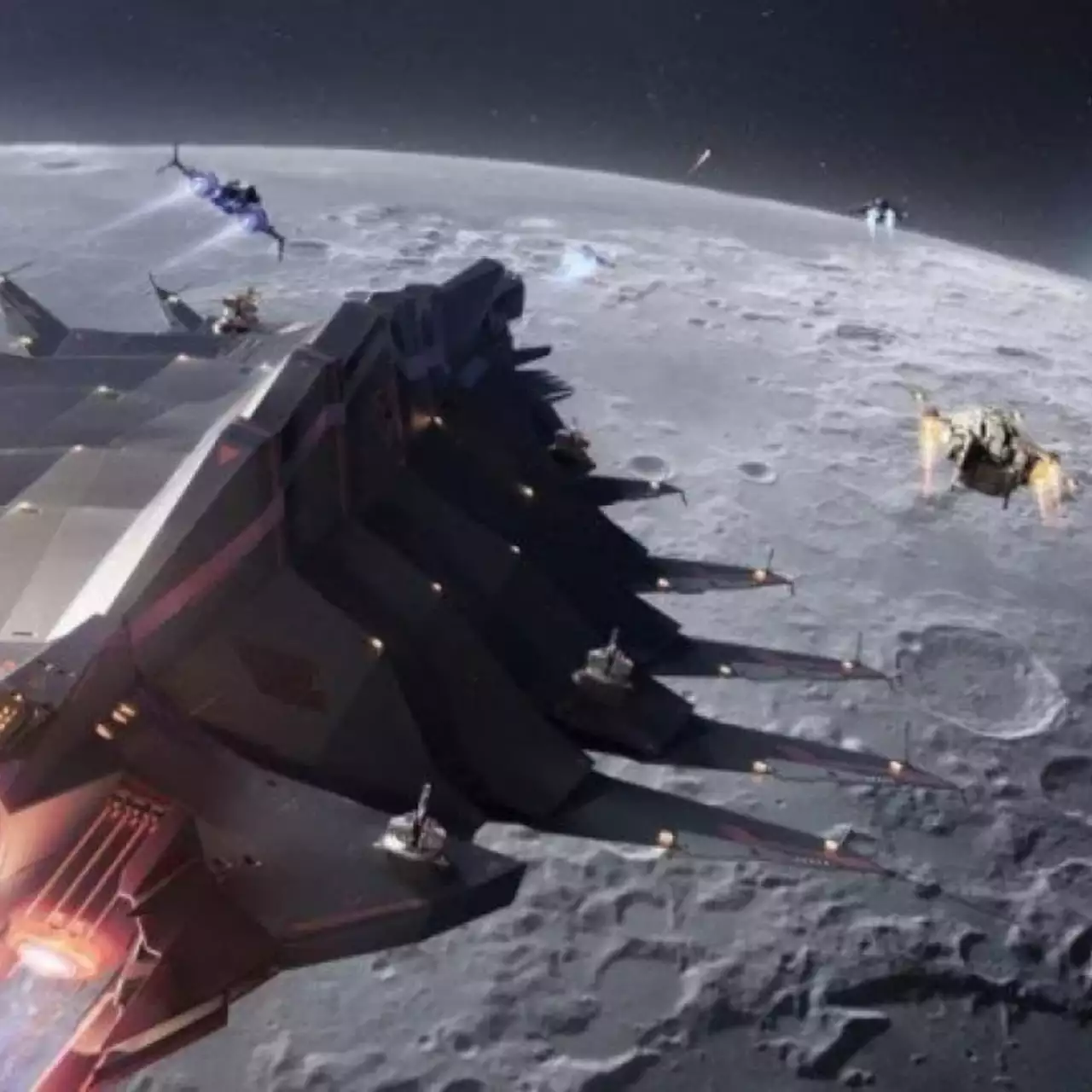 В онлайн-экшене Star Conflict вышло обновление «Лунная гонка» с уникальным событием и наградами