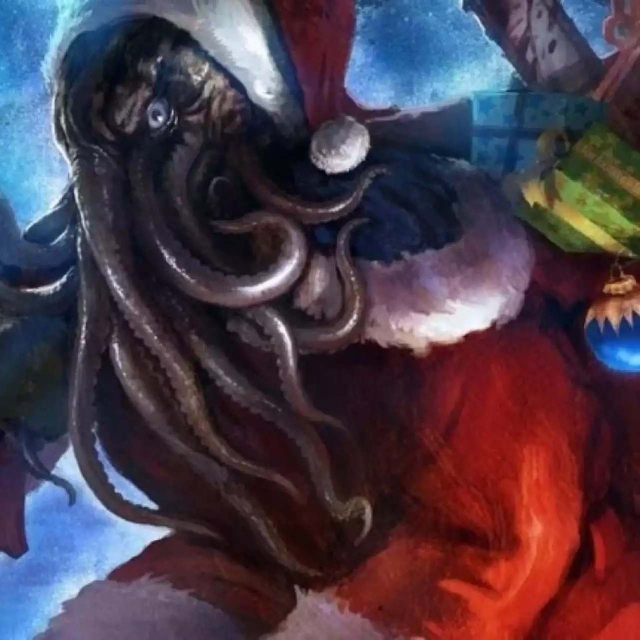 Для PC анонсировали игру, в которой Ктулху спасает Санта-Клауса