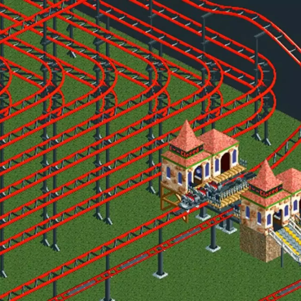 Геймер создал в симуляторе парка развлечений аттракцион, поездка на котором занимает 45 лет