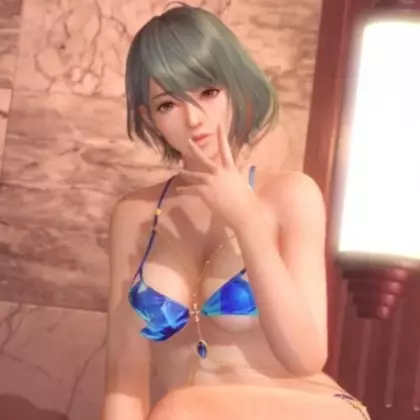 Пышногрудая Тамаки в откровенном купальнике засветилась в новом трейлере Dead or Alive 6