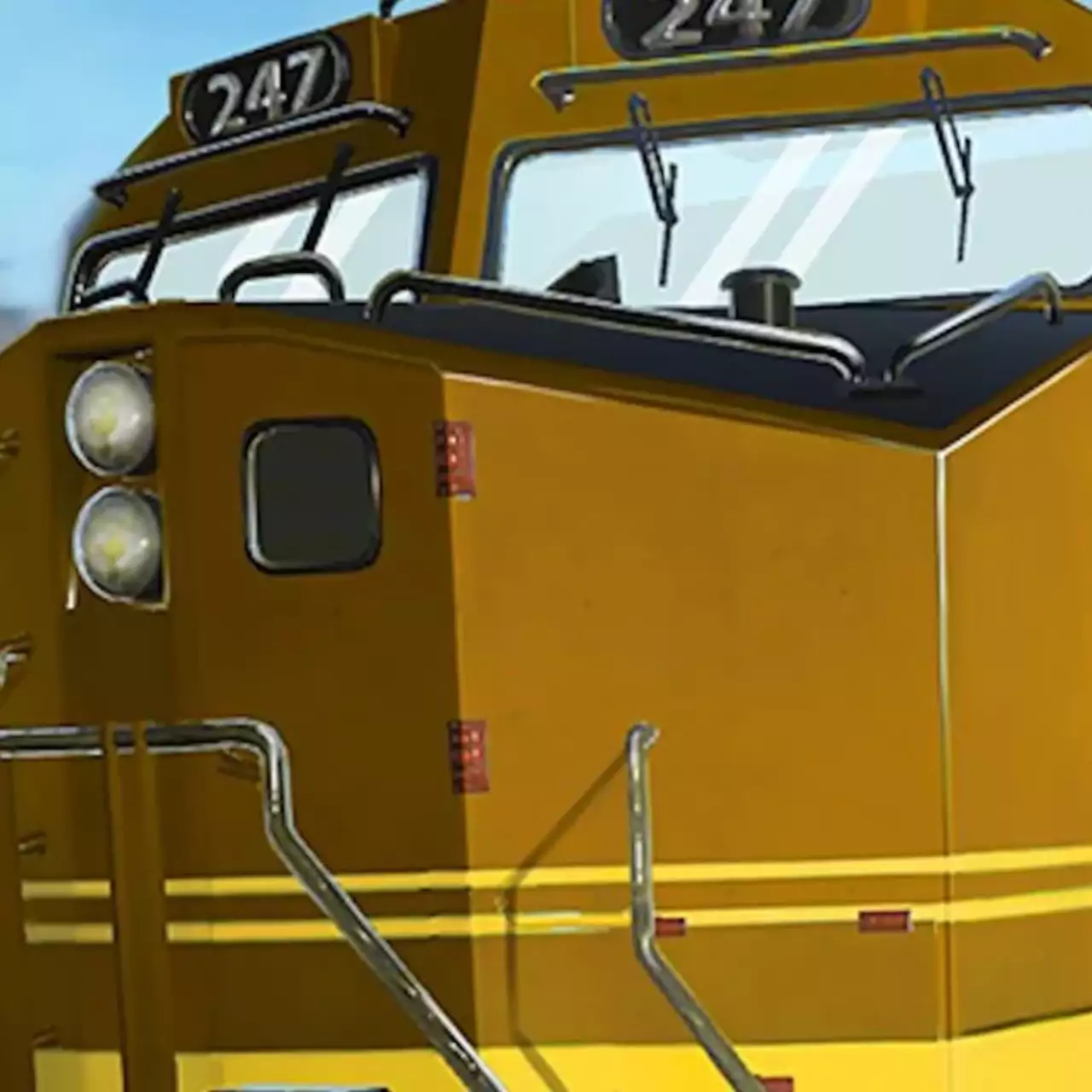 Пираты выложили в сеть игру, в которой надо восстанавливать поезда и жд-станции