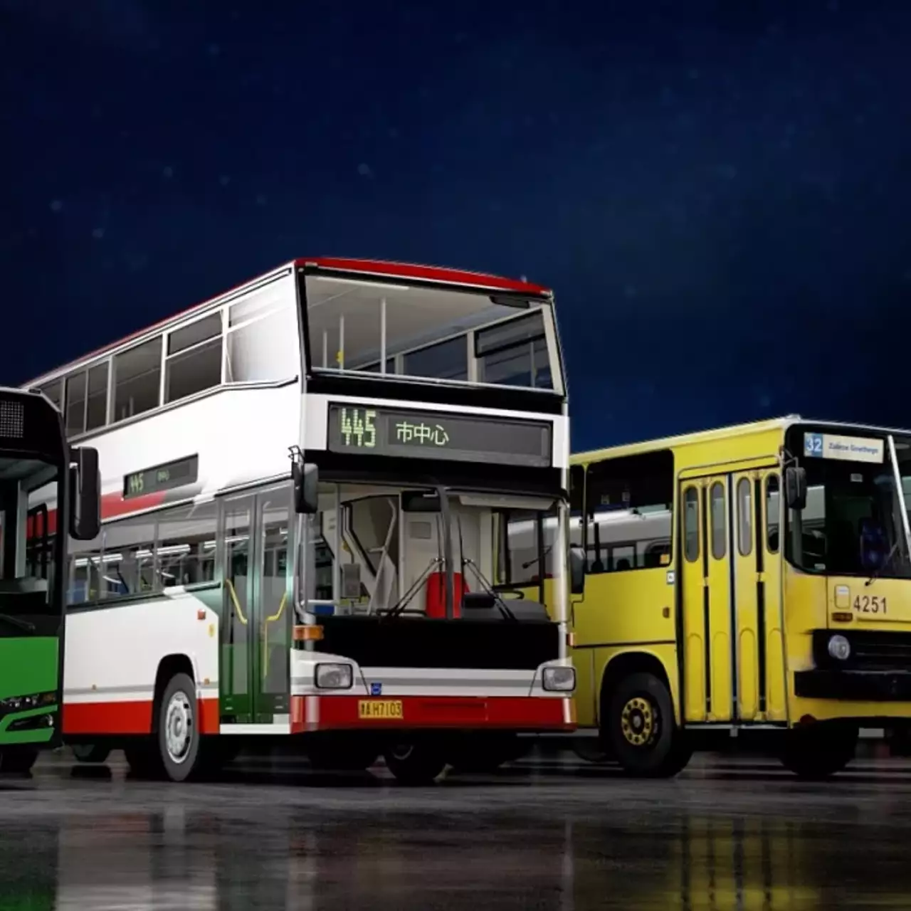 Время ностальгии. В трейлере SimBus показали старый «Икарус» и не только