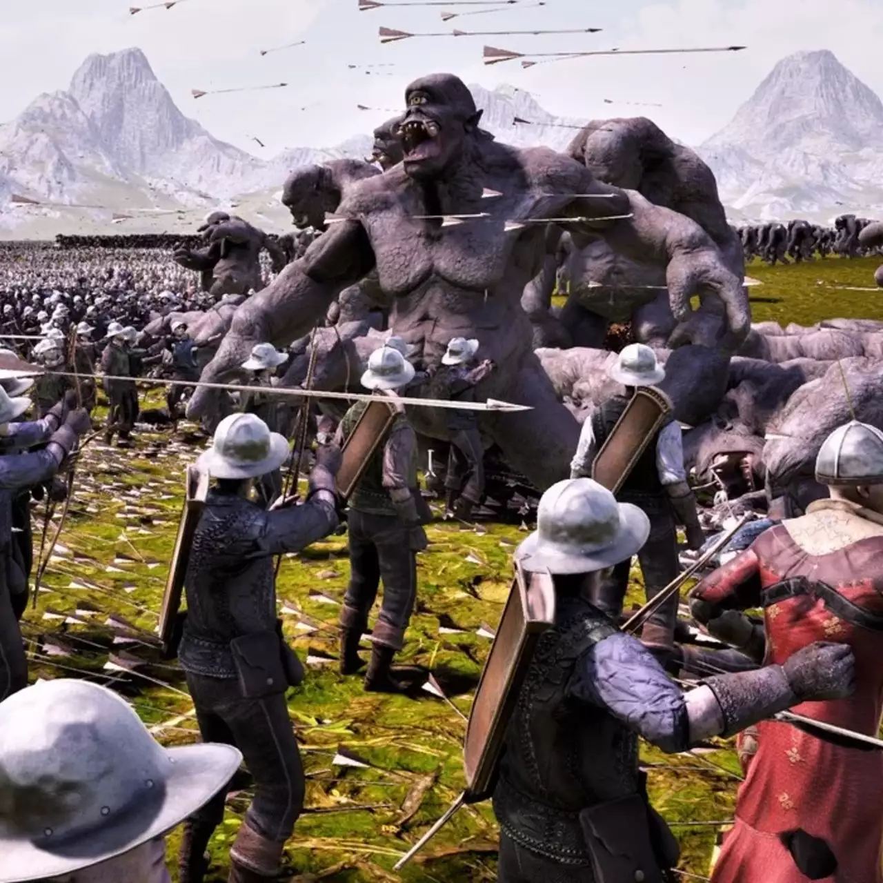 Миллионы солдат, динозавров и гусей в реальном времени показали в трейлере второй части Ultimate Epic Battle Simulator