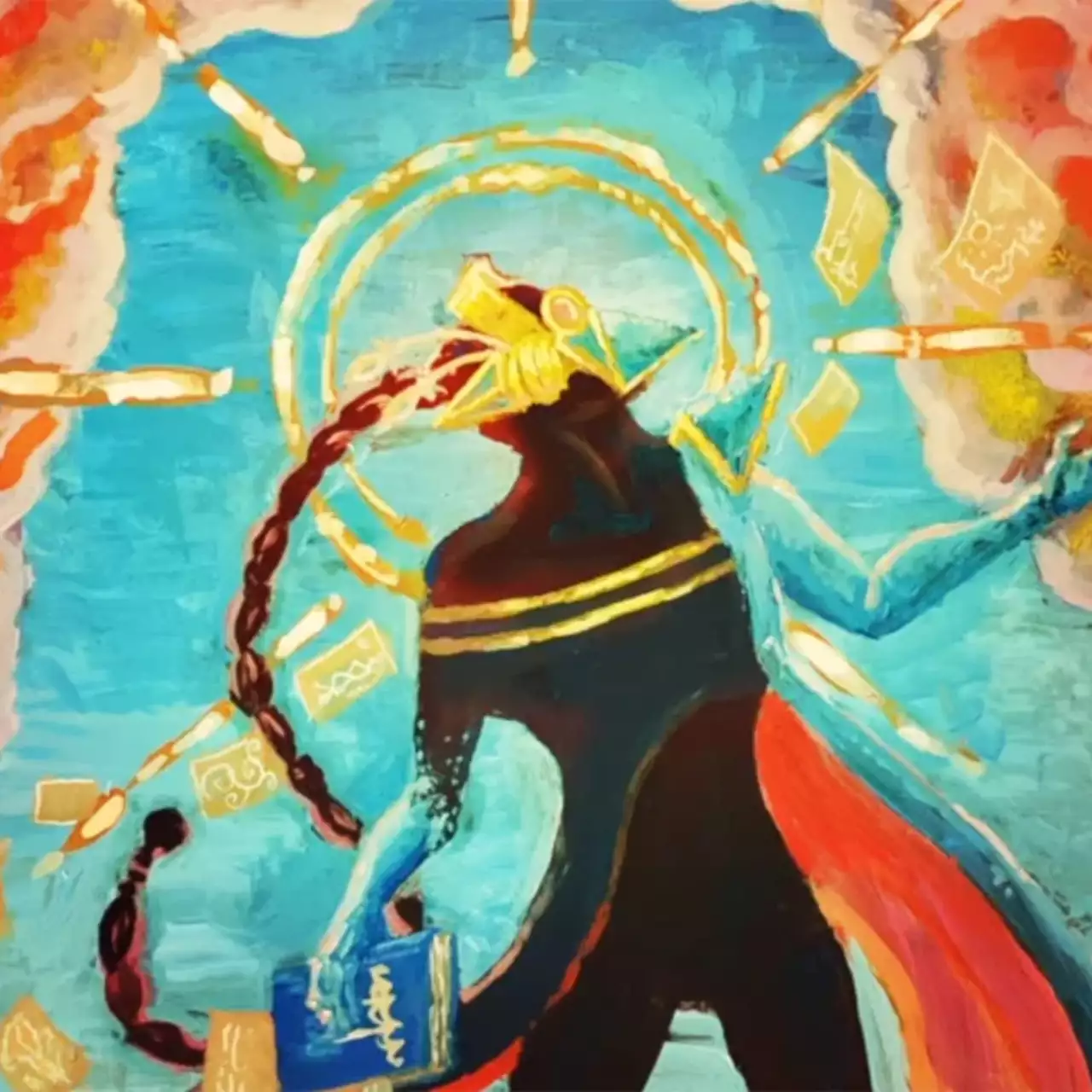 Парень попал в топ Reddit, когда показал свою необычную игру с нарисованной от руки графикой