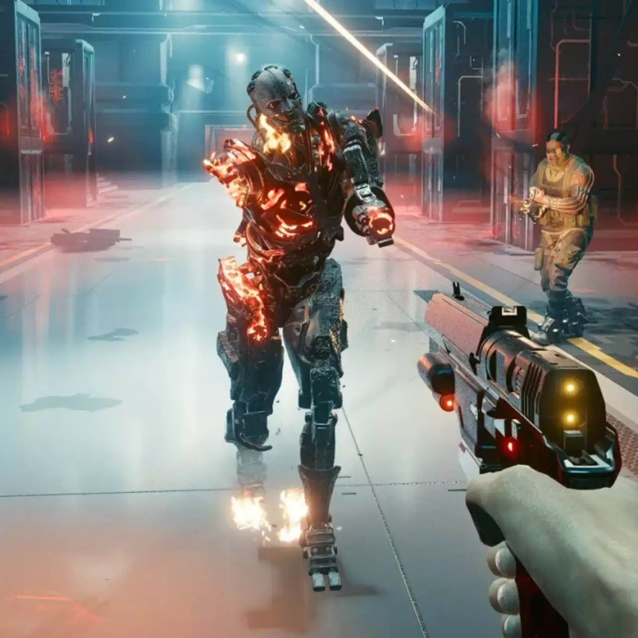 Художник из People Can Fly показал ночной город на Unreal Engine 5  — так могла выглядеть Cyberpunk 2077