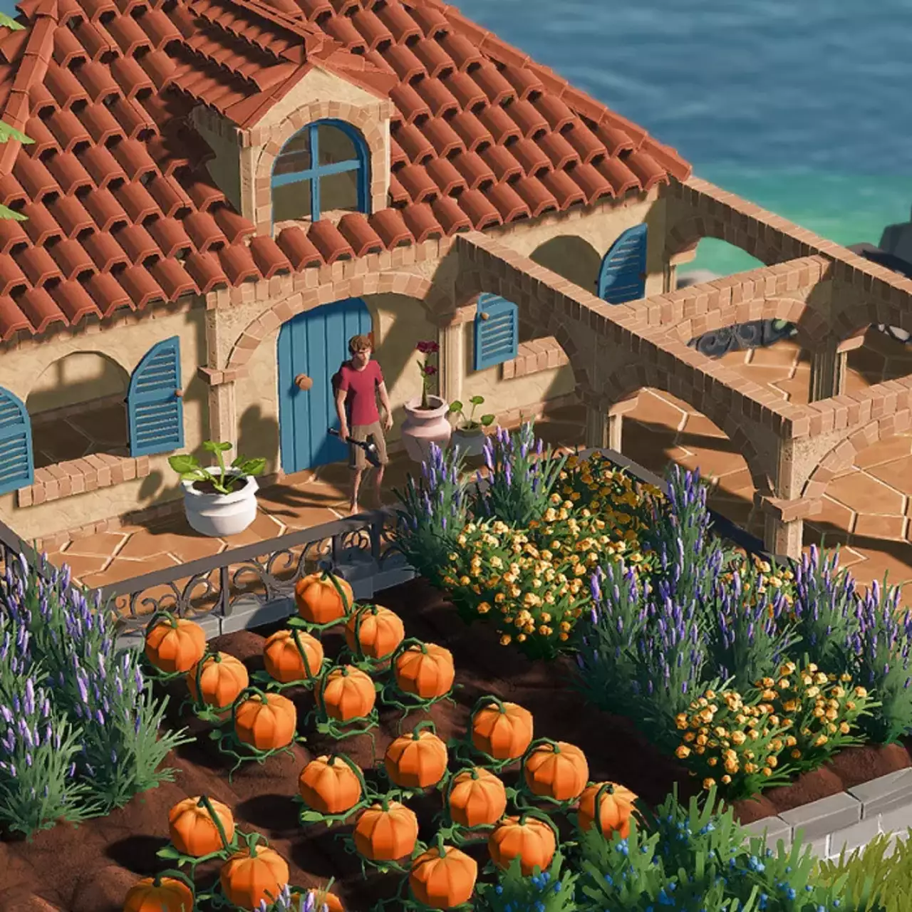 В Steam вышел экшен про выживание на острове с крафтом, строительством и подземными чудовищами