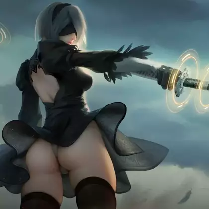 Моддеры сделали девушку-андроида 2B главной героиней Elden Ring. Вот теперь можно играть