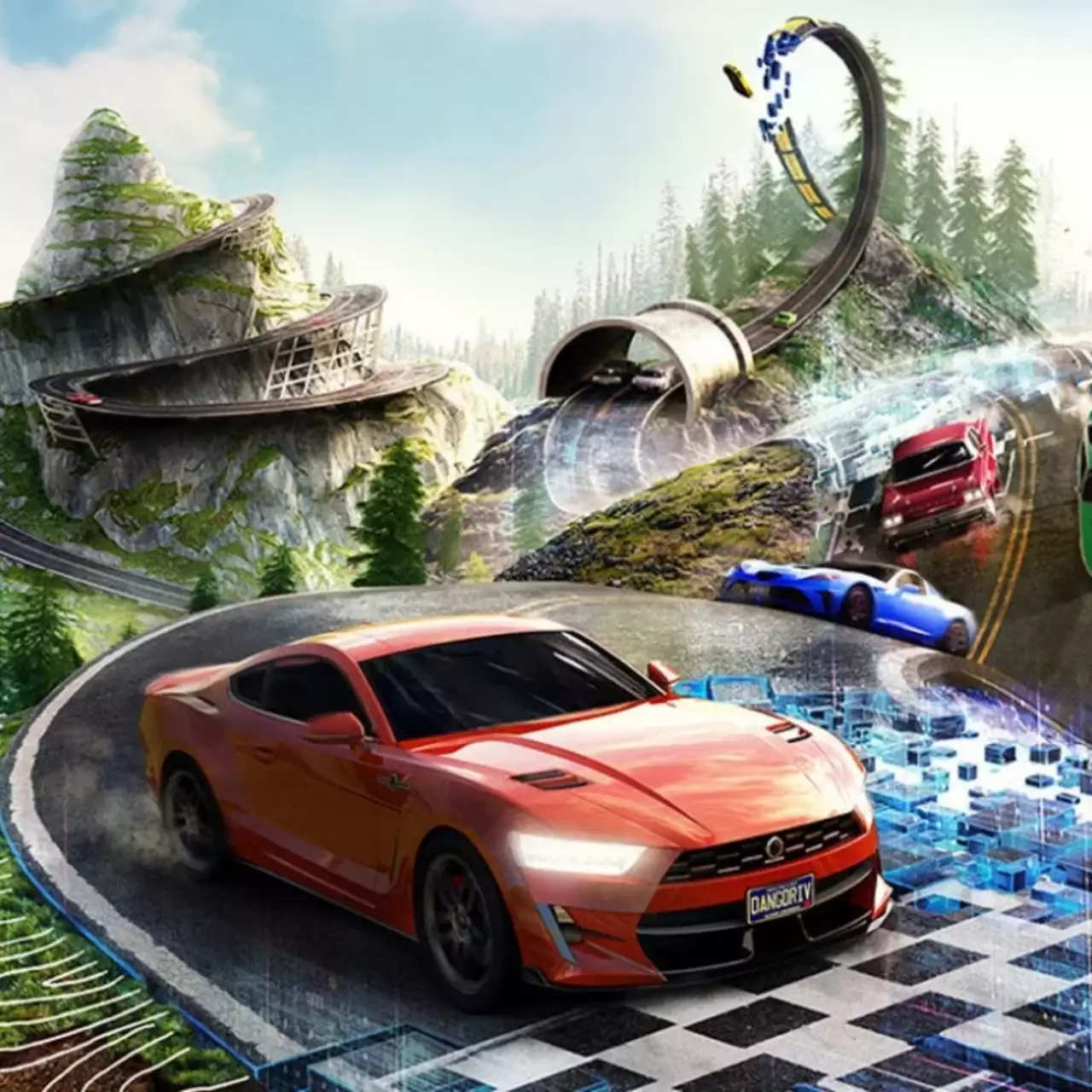 Анонсирована гонка с огромным открытым миром Wreckreation, похожая на смесь Burnout, Flatout и NFS