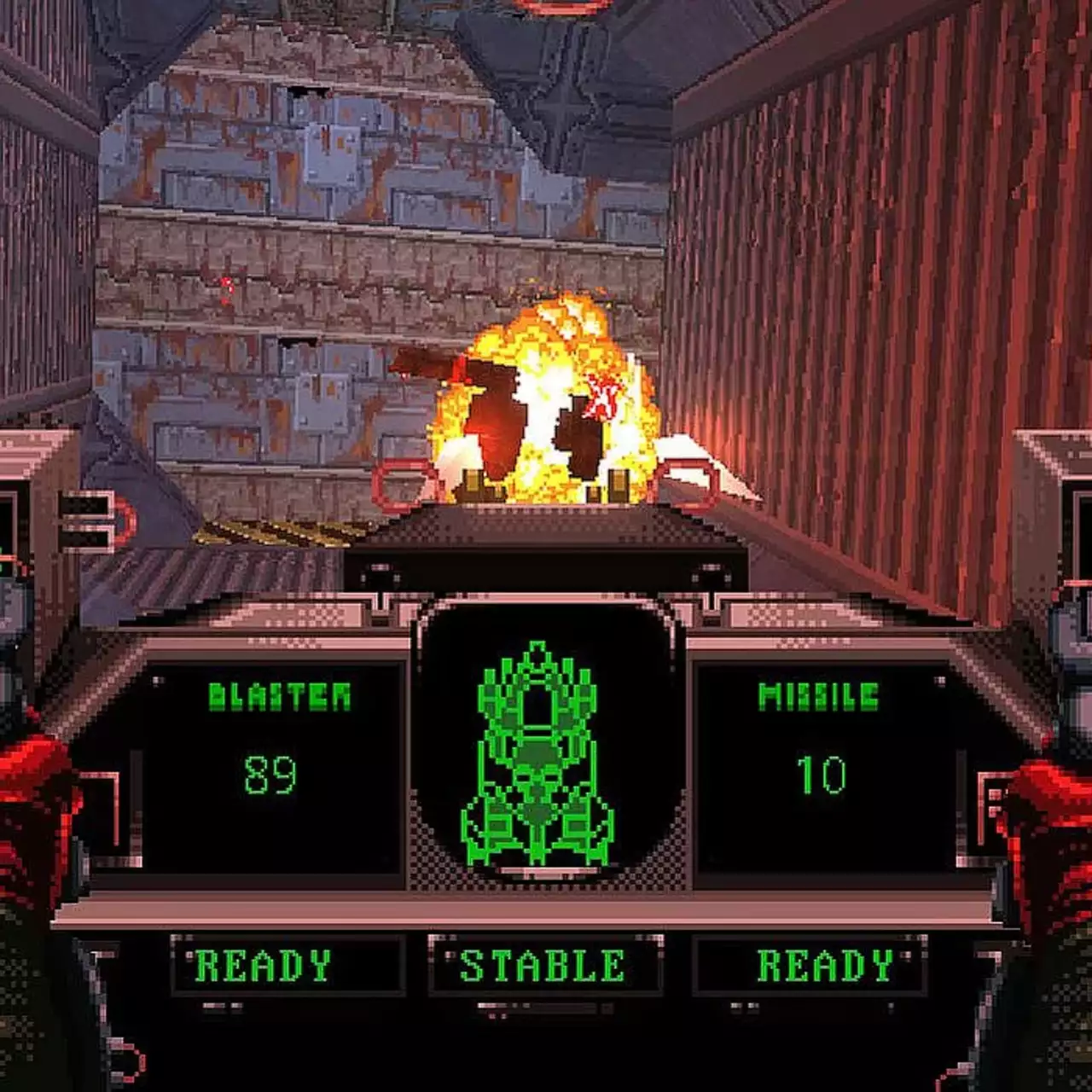 В ранний доступ Steam скоро выйдет ретрошутер Hyperviolent, похожий на DOOM и Descent