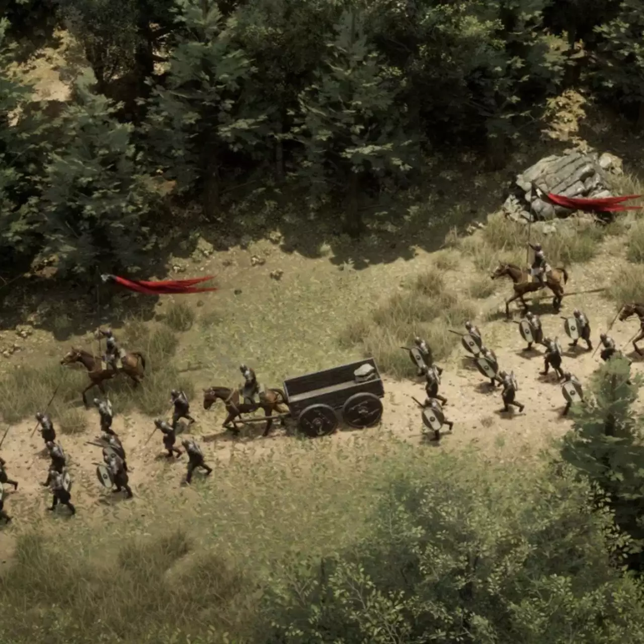 В Steam выйдет масштабная онлайн-игра в средневековом сеттинге, где можно устроить баталию на тысячу человек