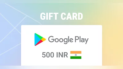 Google Play Gift Card 500 INR [India] [Standard]