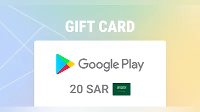 Google Play Gift Card 20 SAR [Saudi Arabia] [Standard]